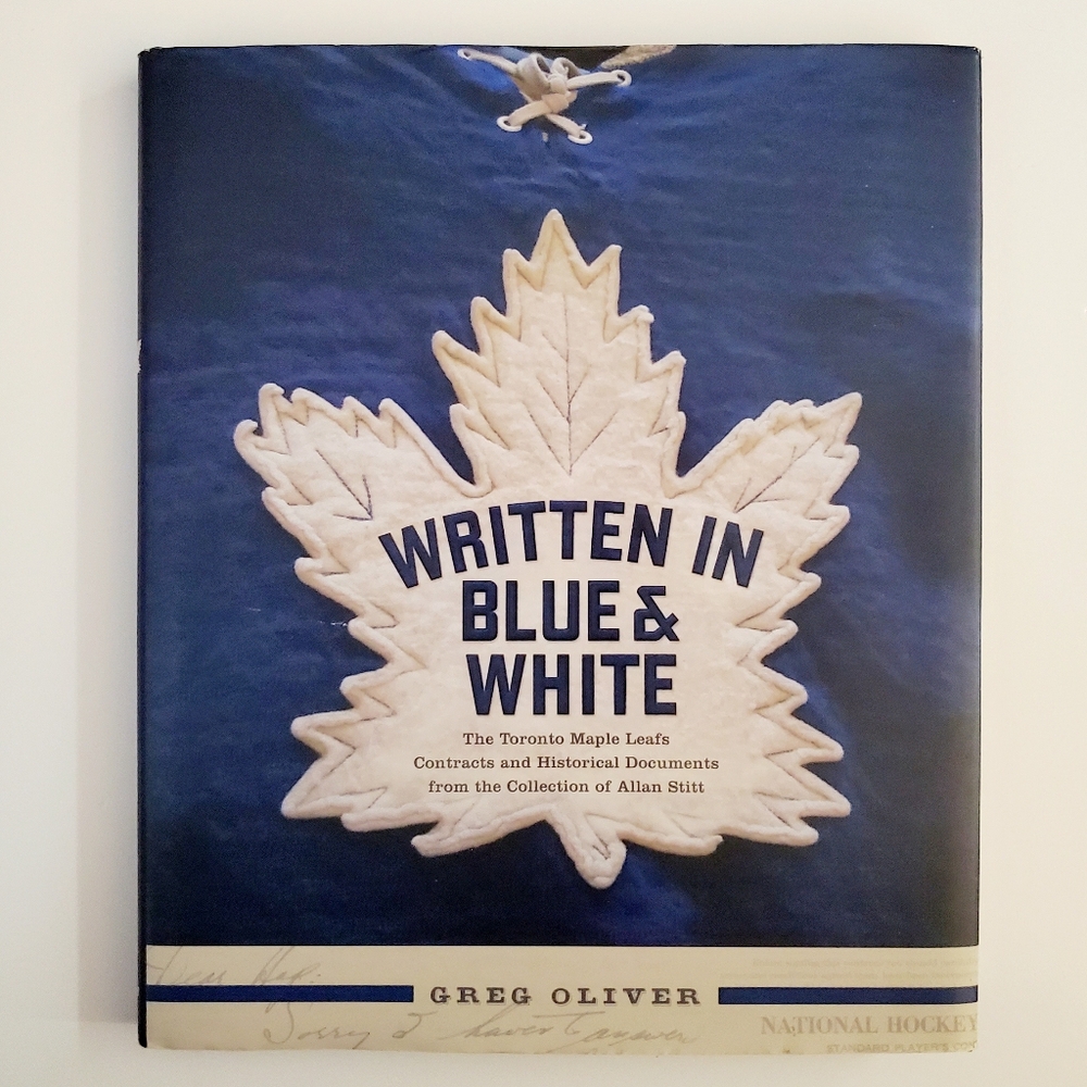 Written in Blue and White: The Toronto Maple Leafs Contracts and Historical